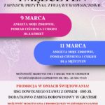 DZIEŃ KOBIET I DZIEŃ MĘŻCZYZNY W OŚRODKU ZDROWIA W PRZYTYKU