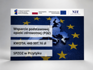 Read more about the article KOLEJNE ŚRODKI FINANSOWE DLA NASZEGO OŚRODKA ZDROWIA